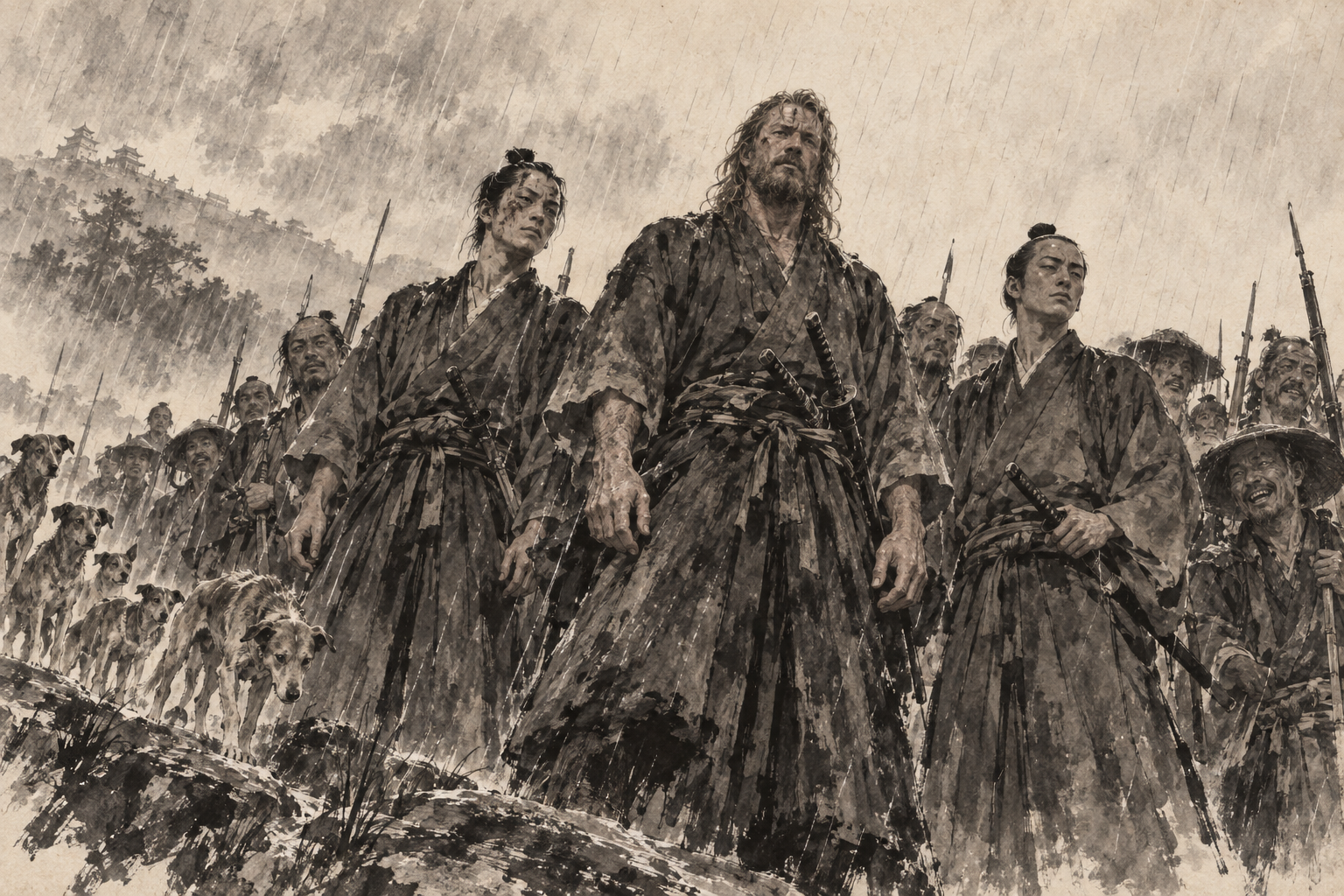 The witnesses and the village dogs