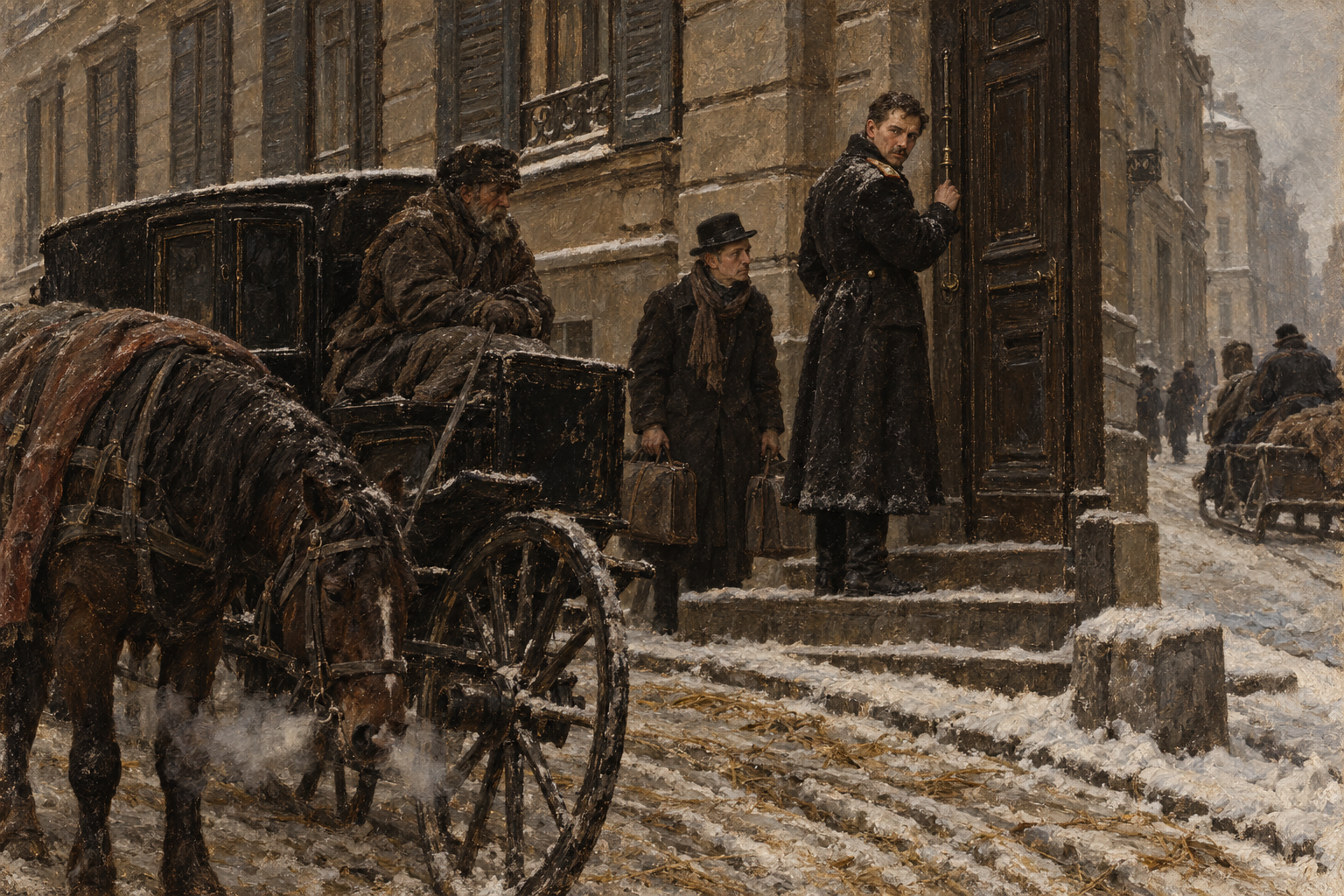 The Hired Brougham on the Morskaya