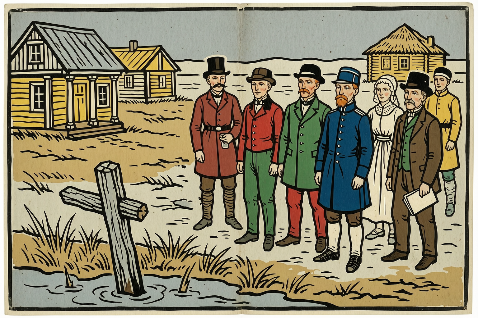The boundary stake