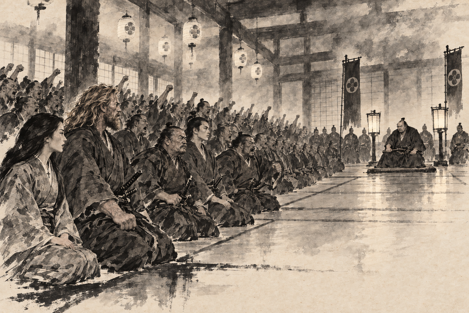 A hundred and fifty officers hear Crimson Sky
