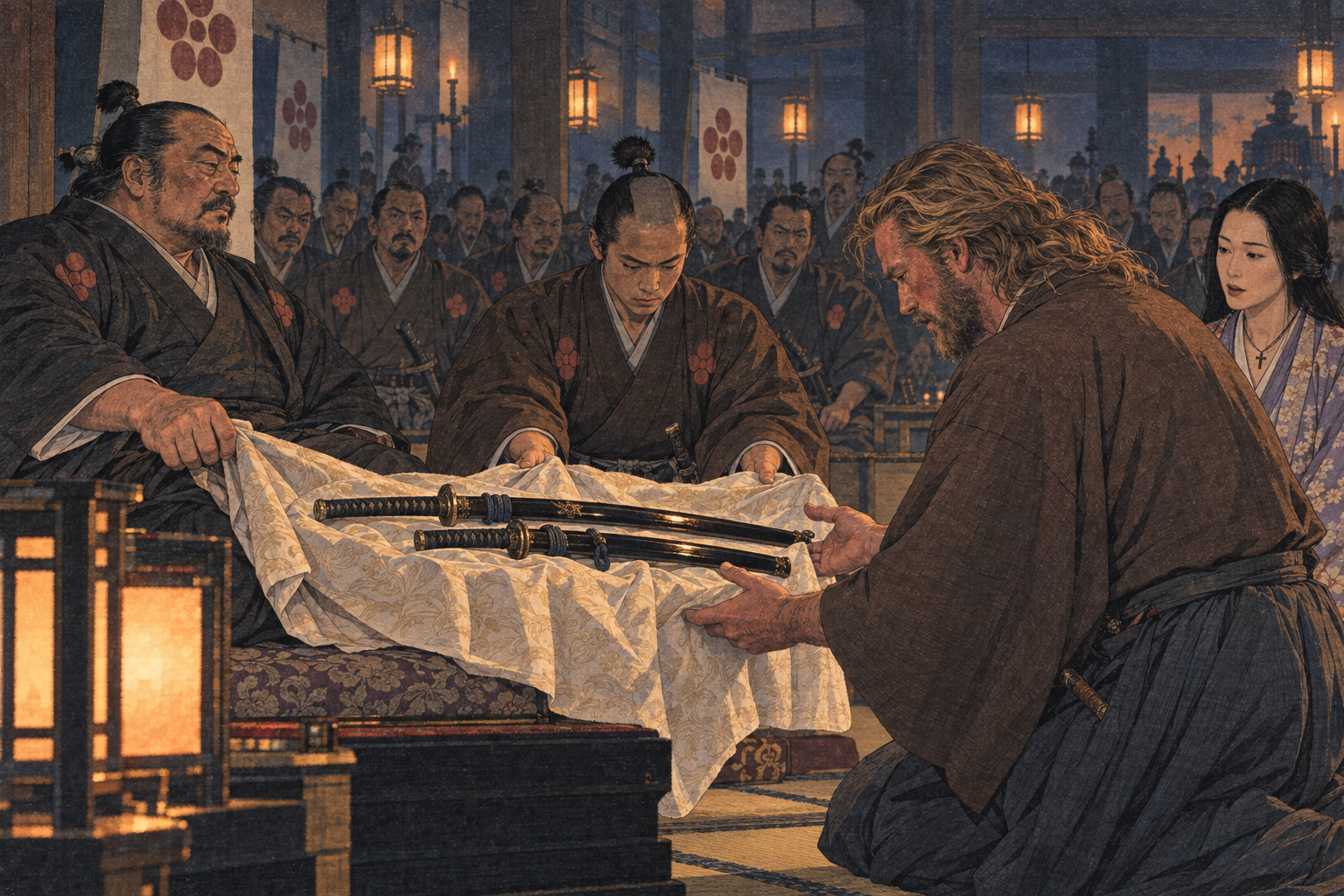 The Yoriya swords for the Chief Admiral