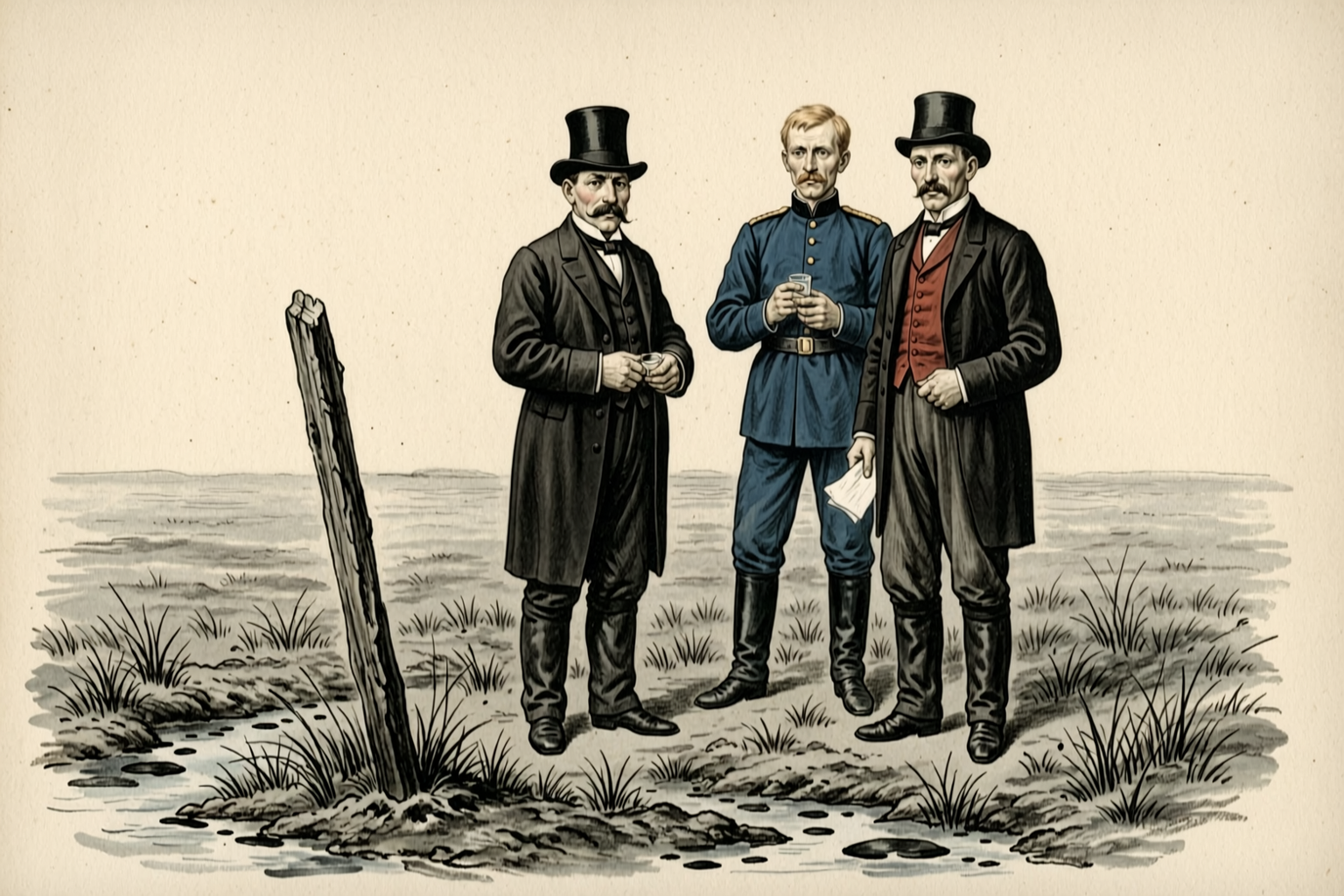 The boundary stake