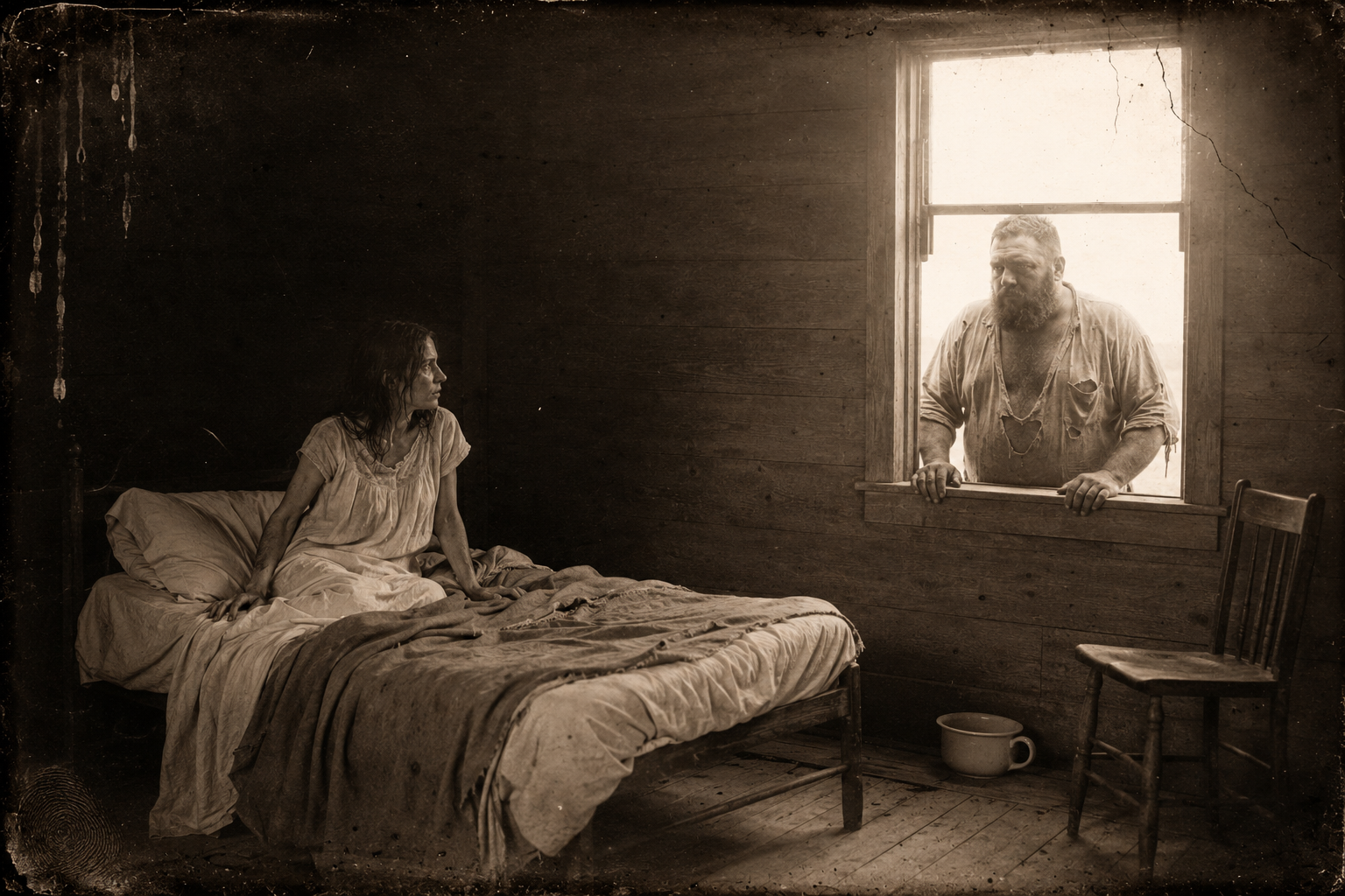 In the summer heat Zwey has finally shed the buffalo coat, and after a month of silence Elmira sits up and asks him what went with Luke.