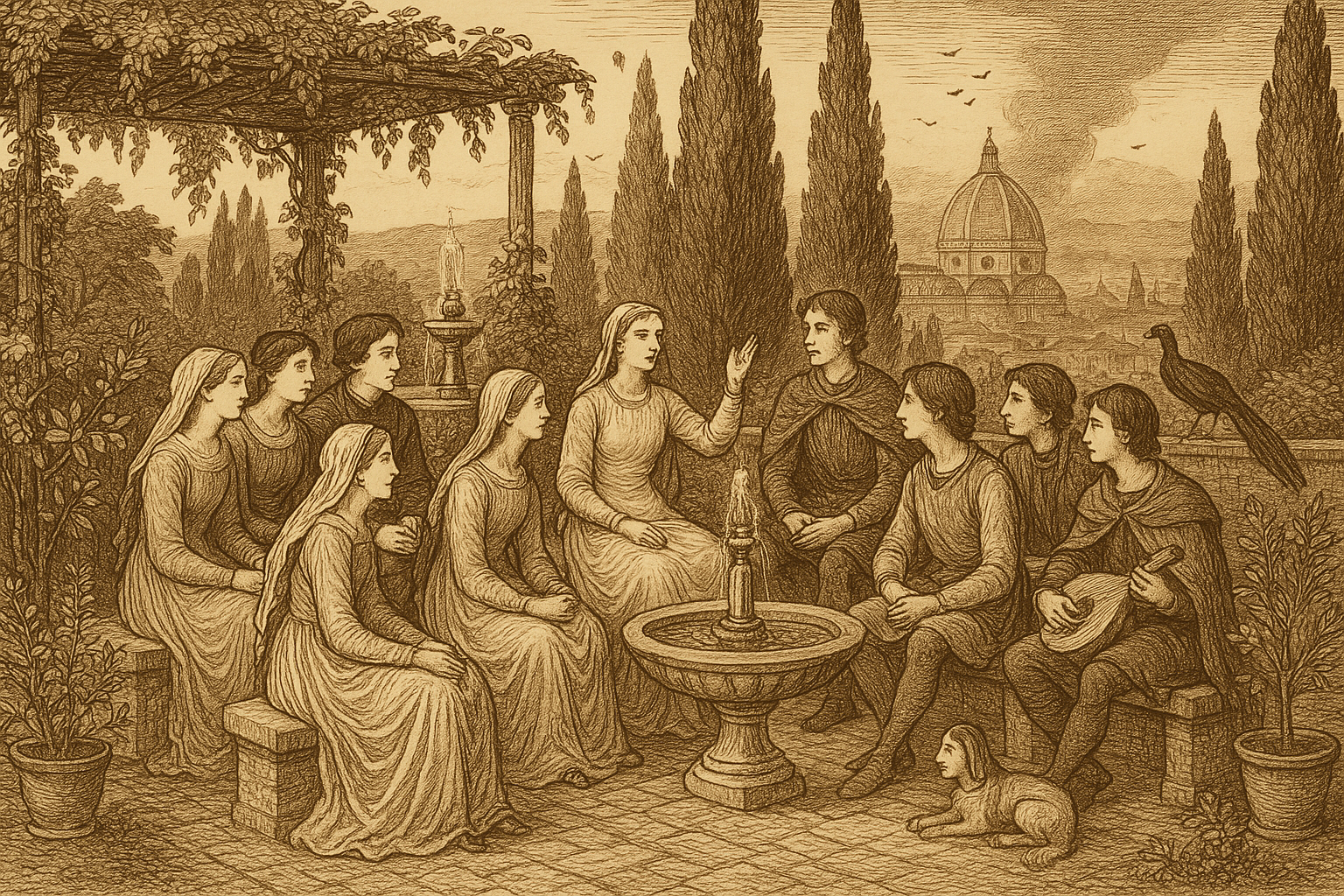 A Hundred Stories Told While Europe Died — The Decameron
