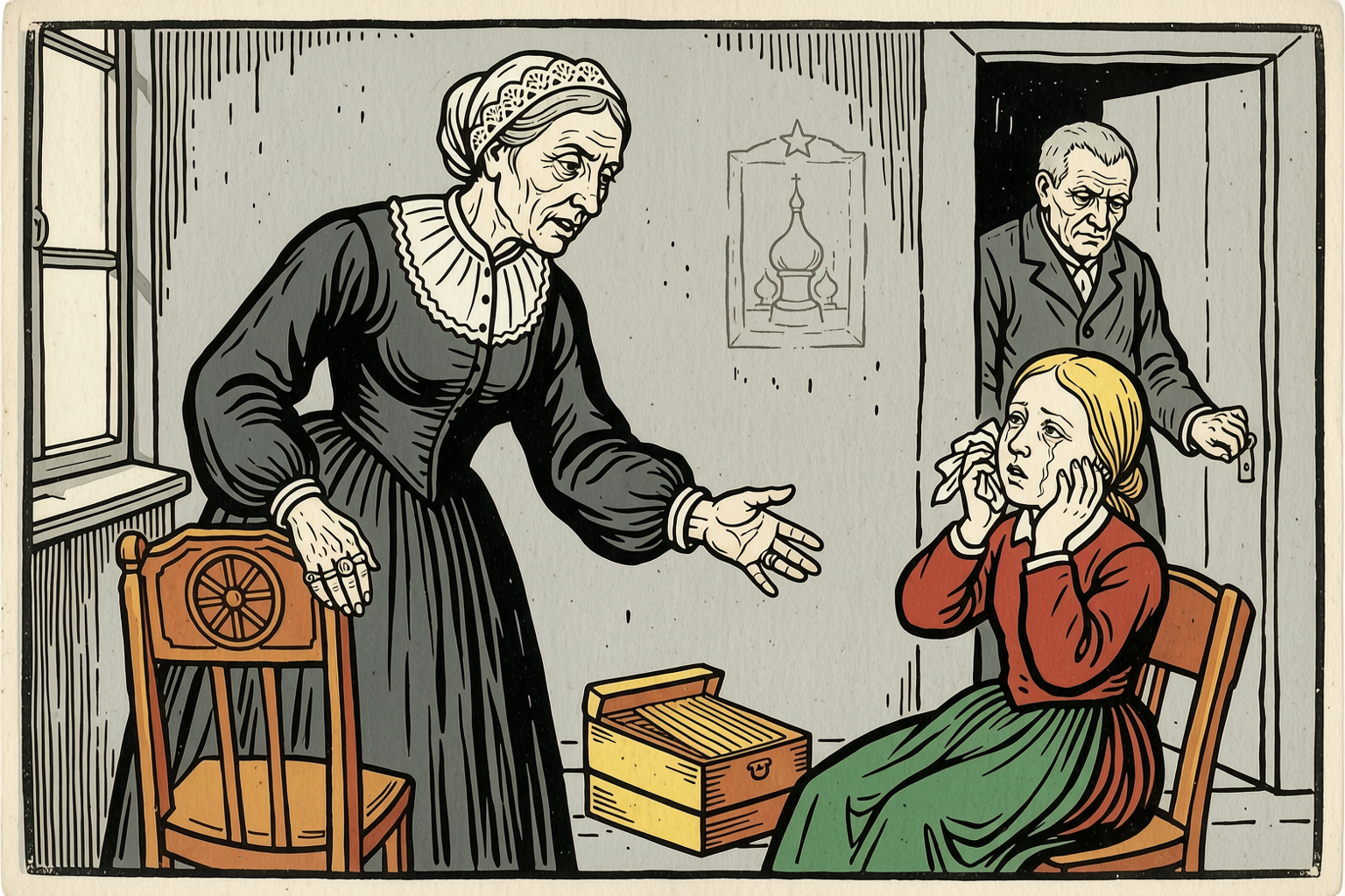 The Governor's Wife And Her Daughter