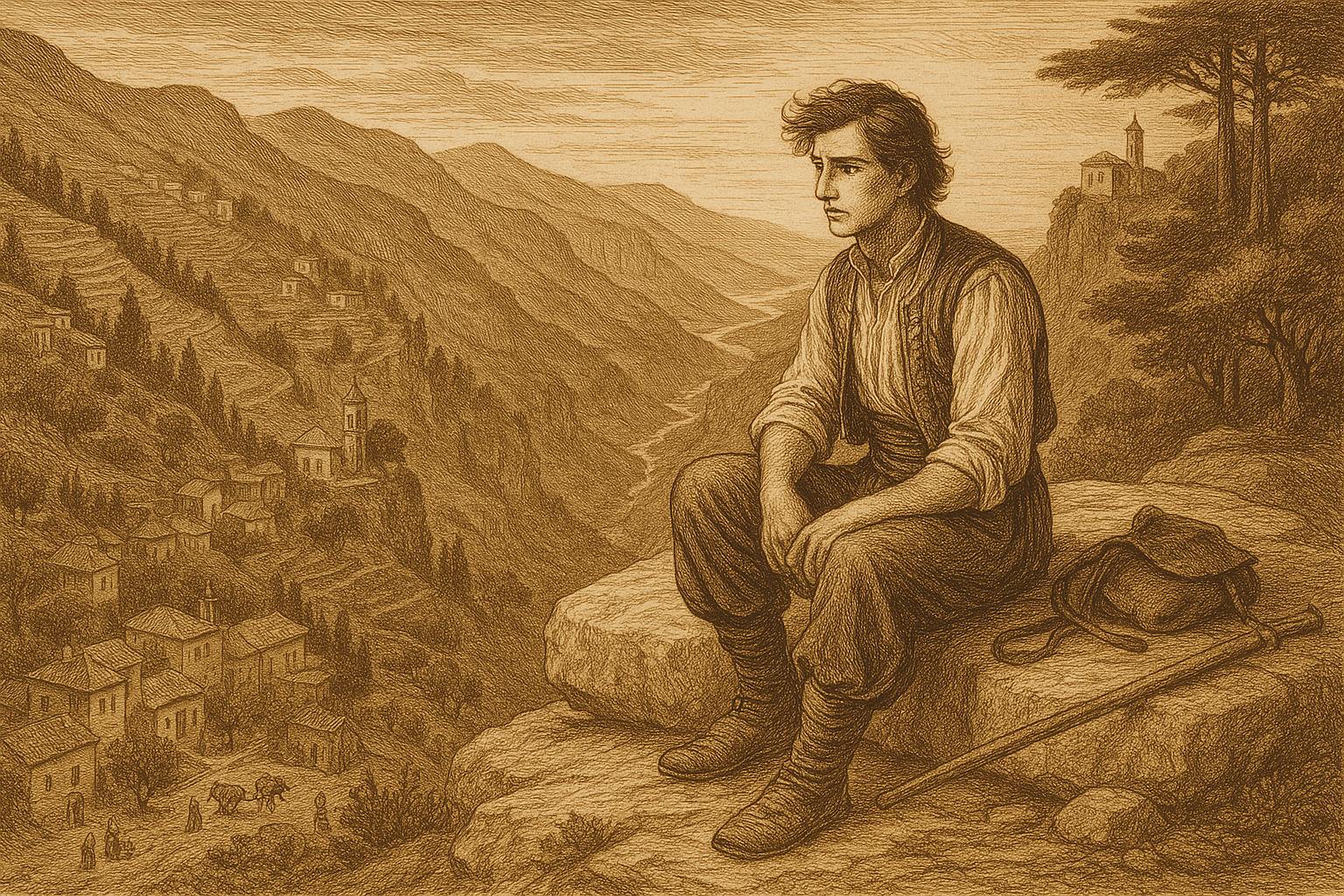 He Was Last Seen on the Rock — The Rock of Tanios