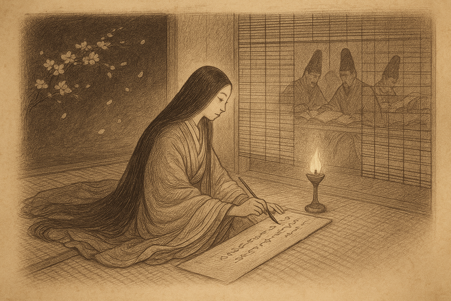The Women's Hand — The Tale of Genji