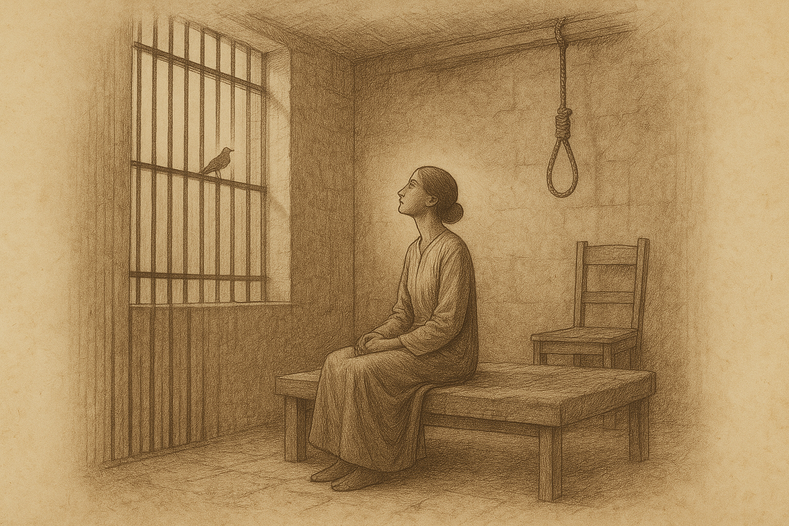 Execution as the First Free Choice — Woman at Point Zero