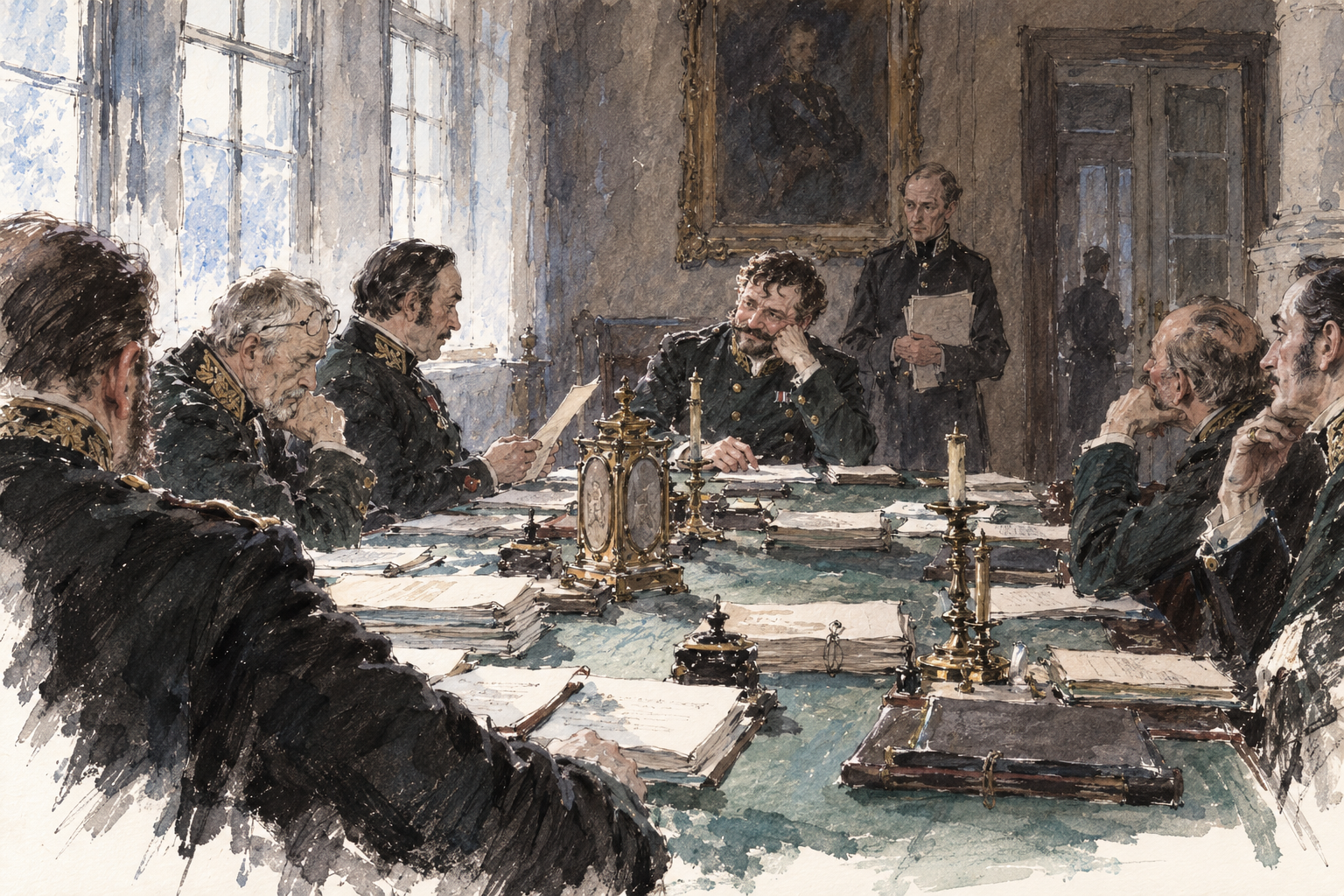 The sitting of the Board