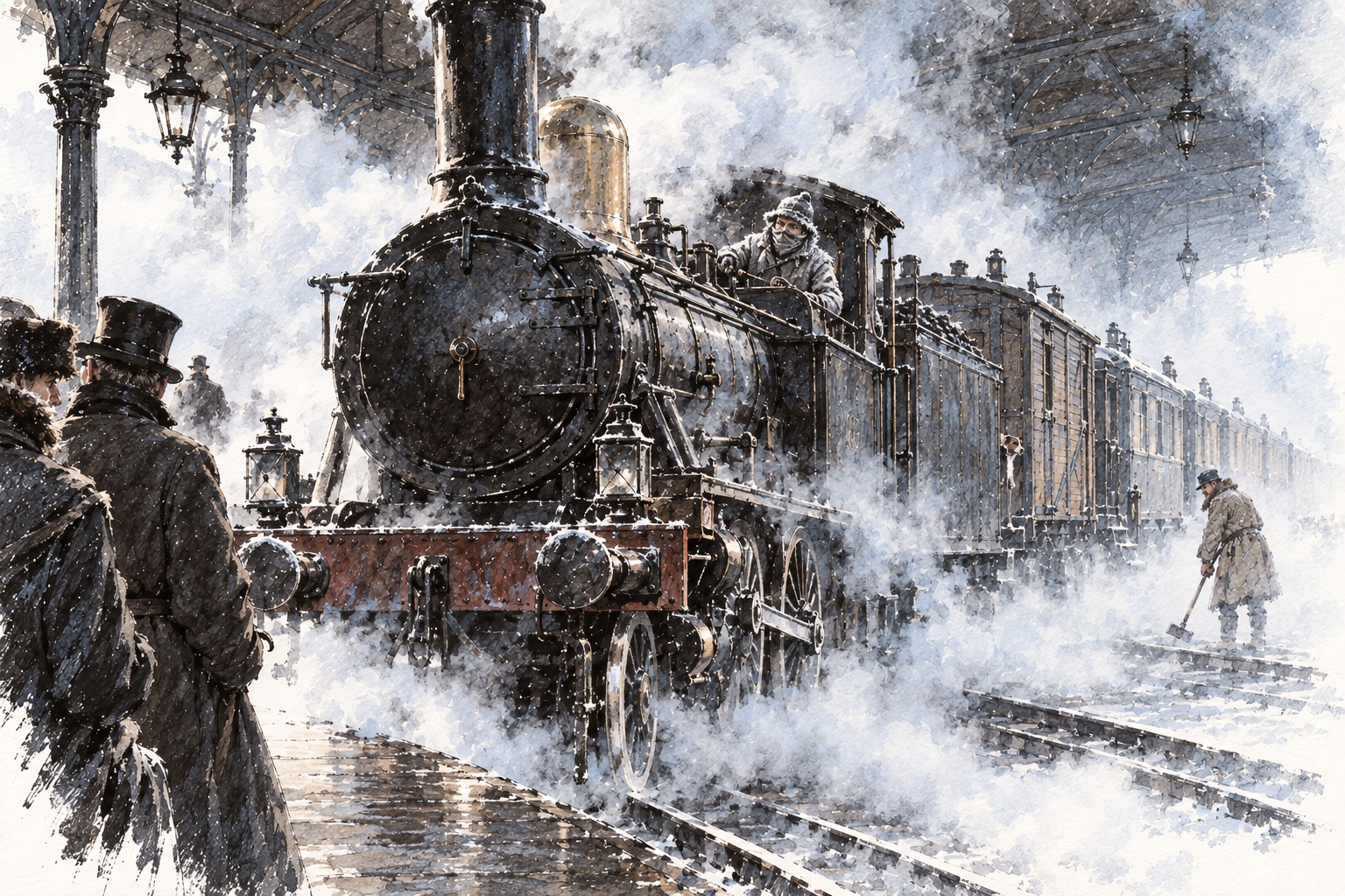 The Train Comes In