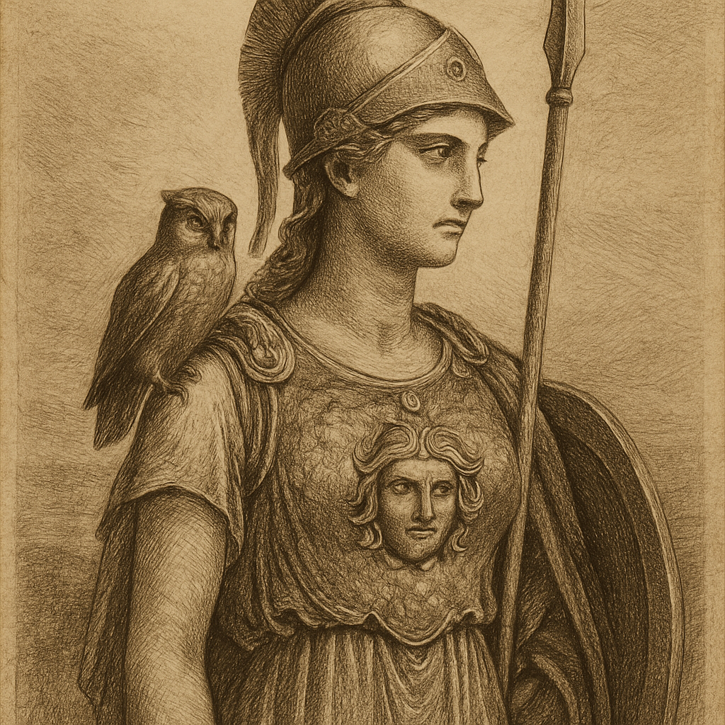 Cast portrait: Athena