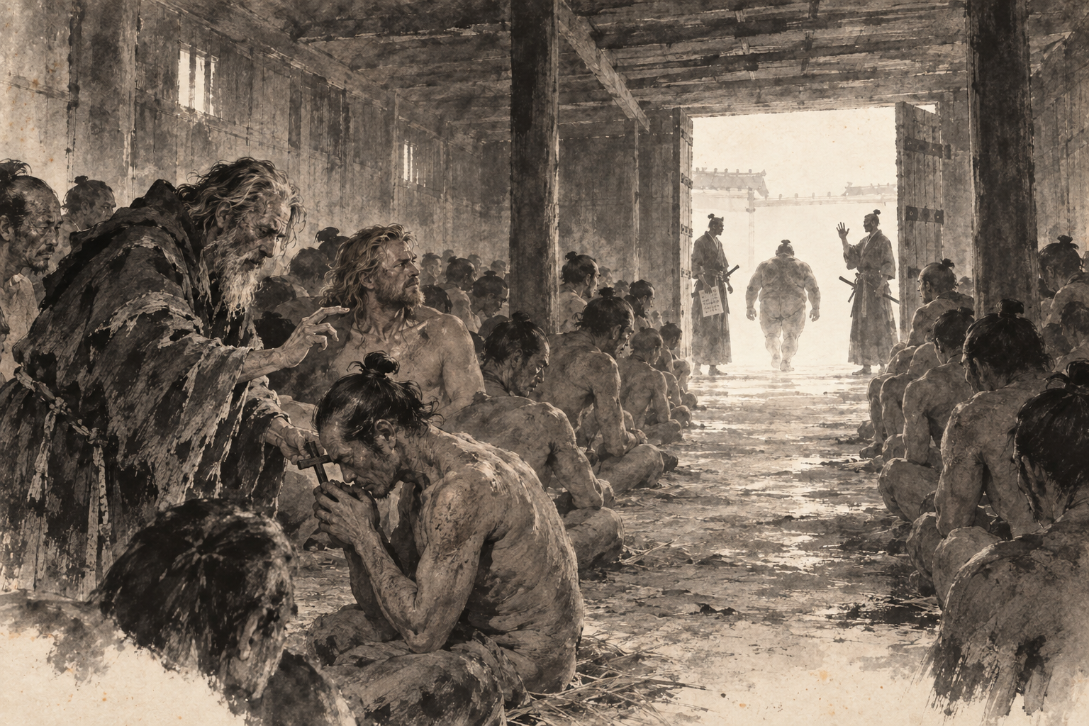 Names called at the iron door