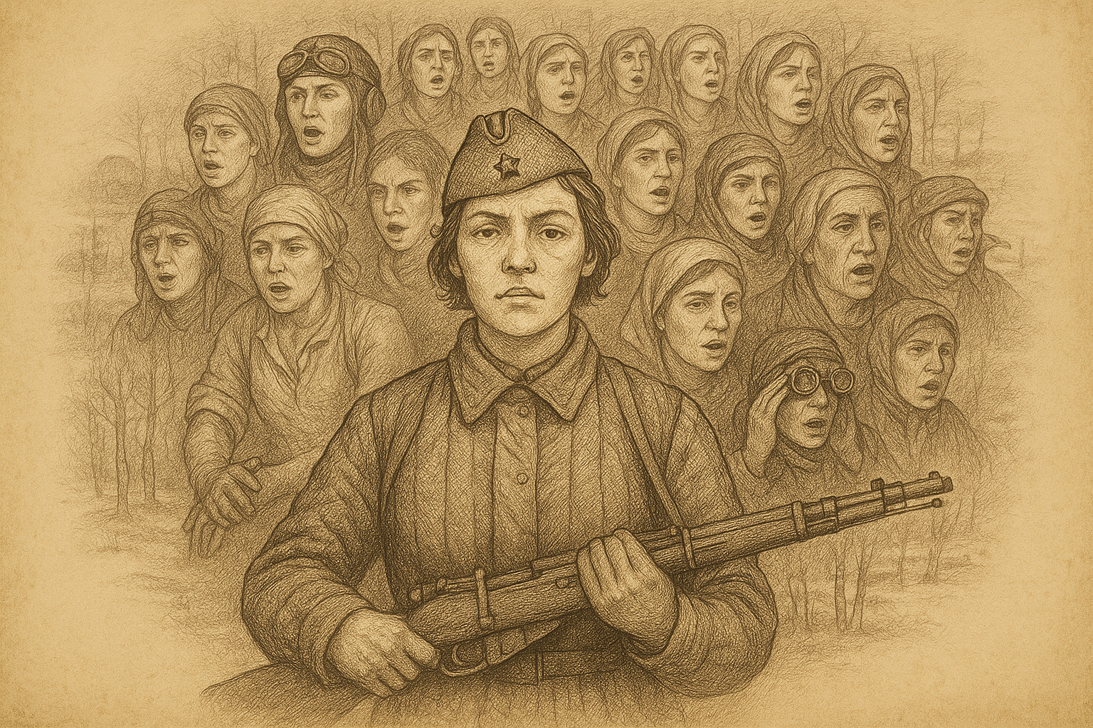 A Thousand Soviet Women Remember the War — The Unwomanly Face of War