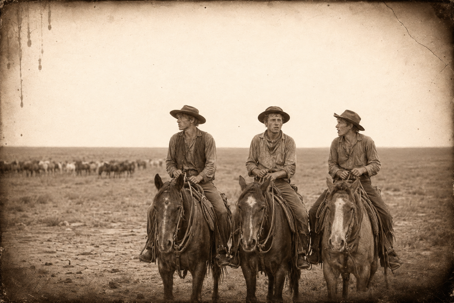 In the empty Territory, the Spettle boys tell Newt they would run away home if they weren't afraid of getting lost.