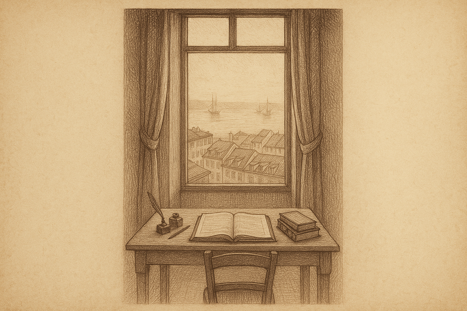 The Empire Ended. The Clerk Kept the Receipts. — The Book of Disquiet