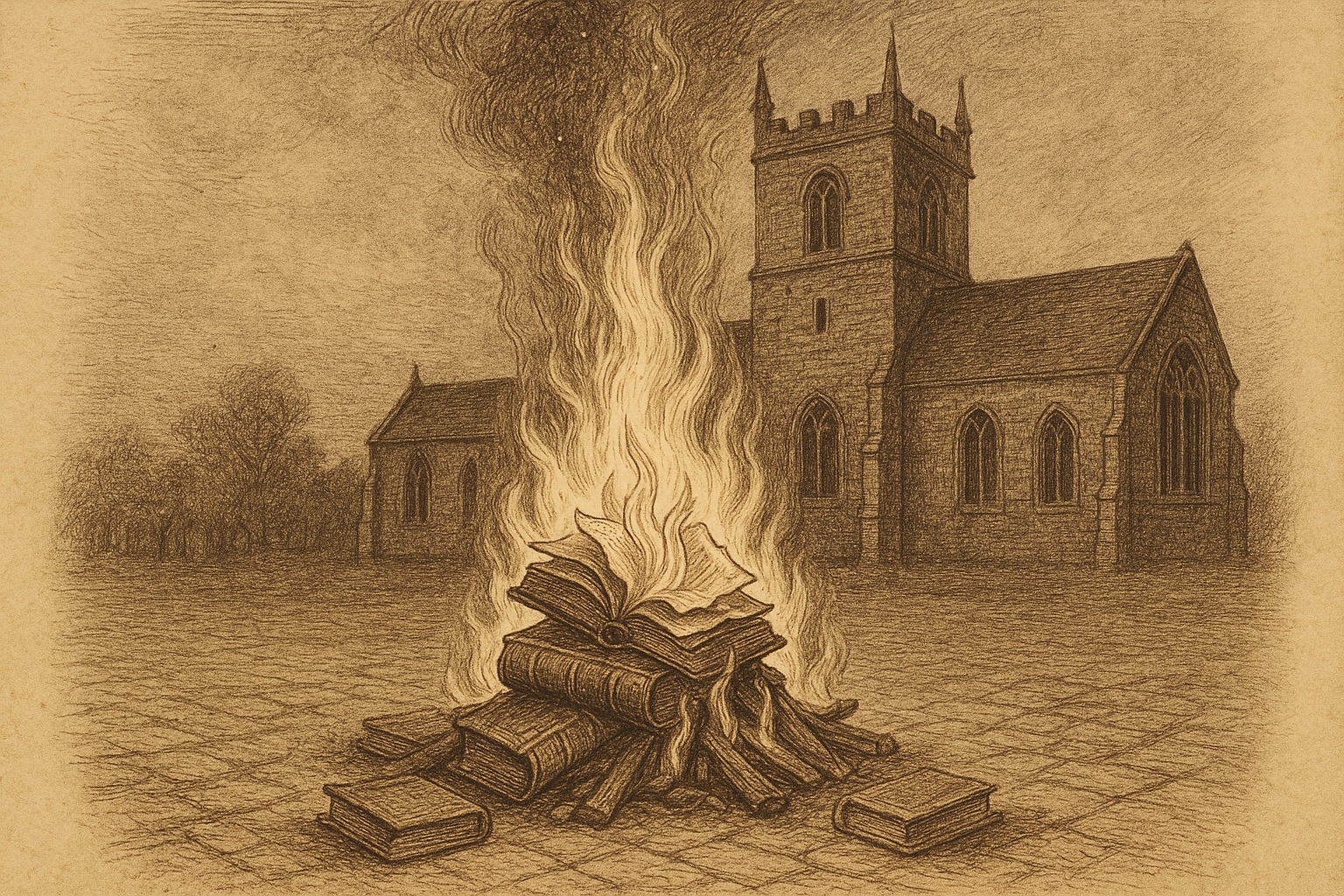 The Words They Fed to the Fire — Tyndale New Testament