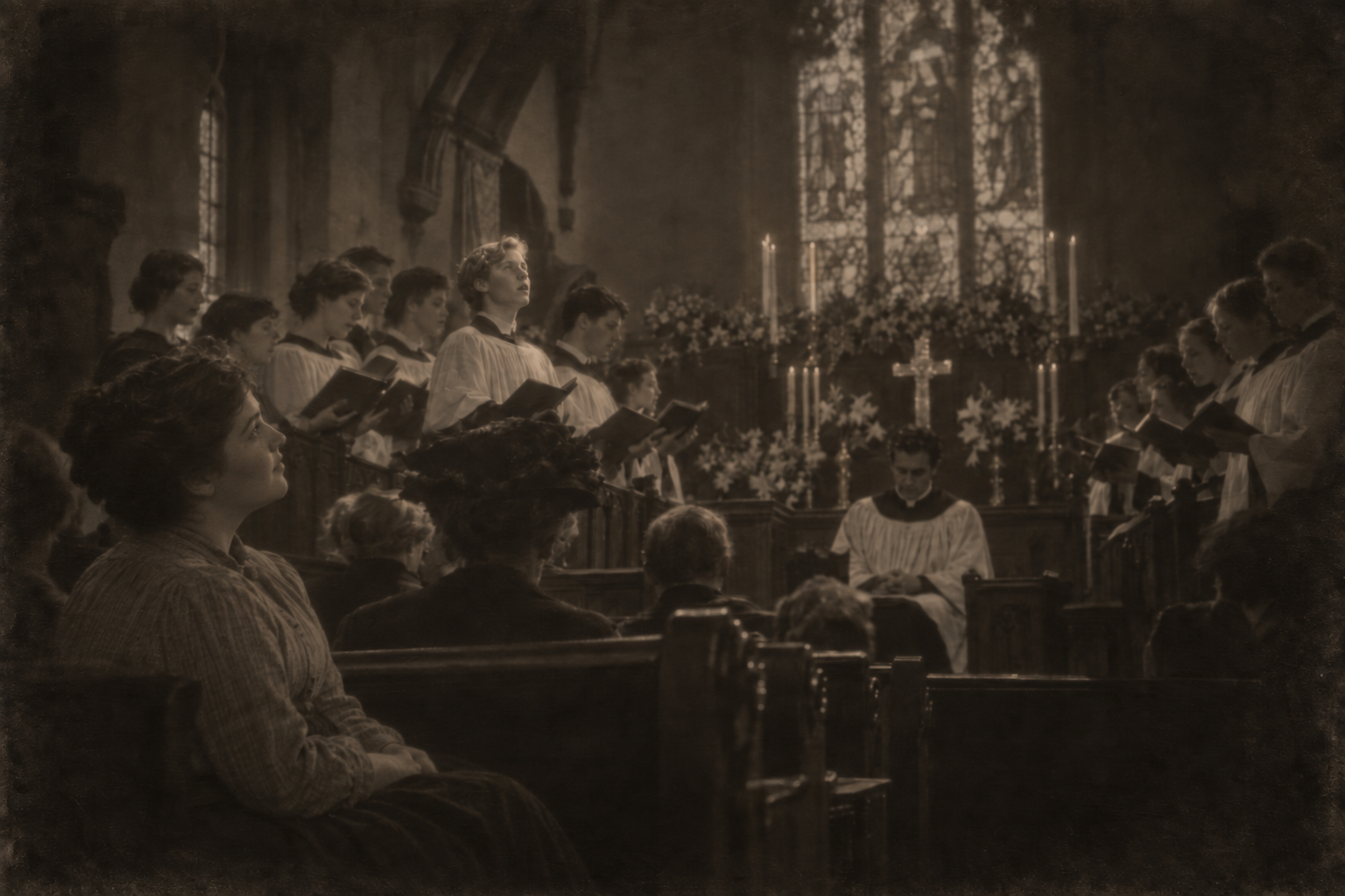 In the choir