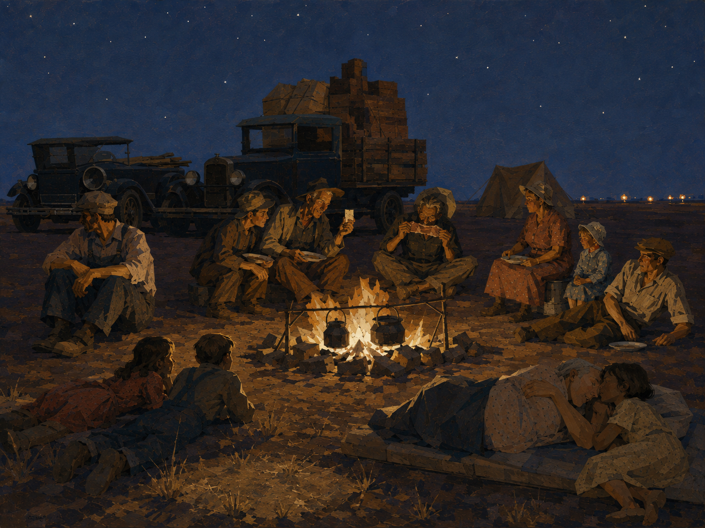 Two families, one fire