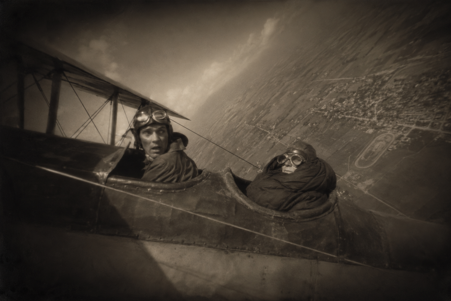 Smiling the pilot through the loop