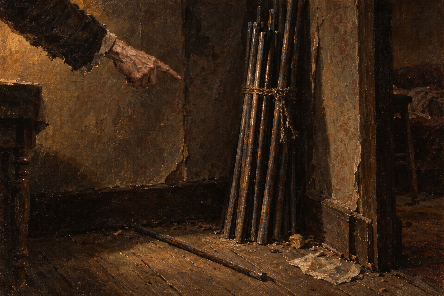 The Bundle of Iron Rods in the Corner