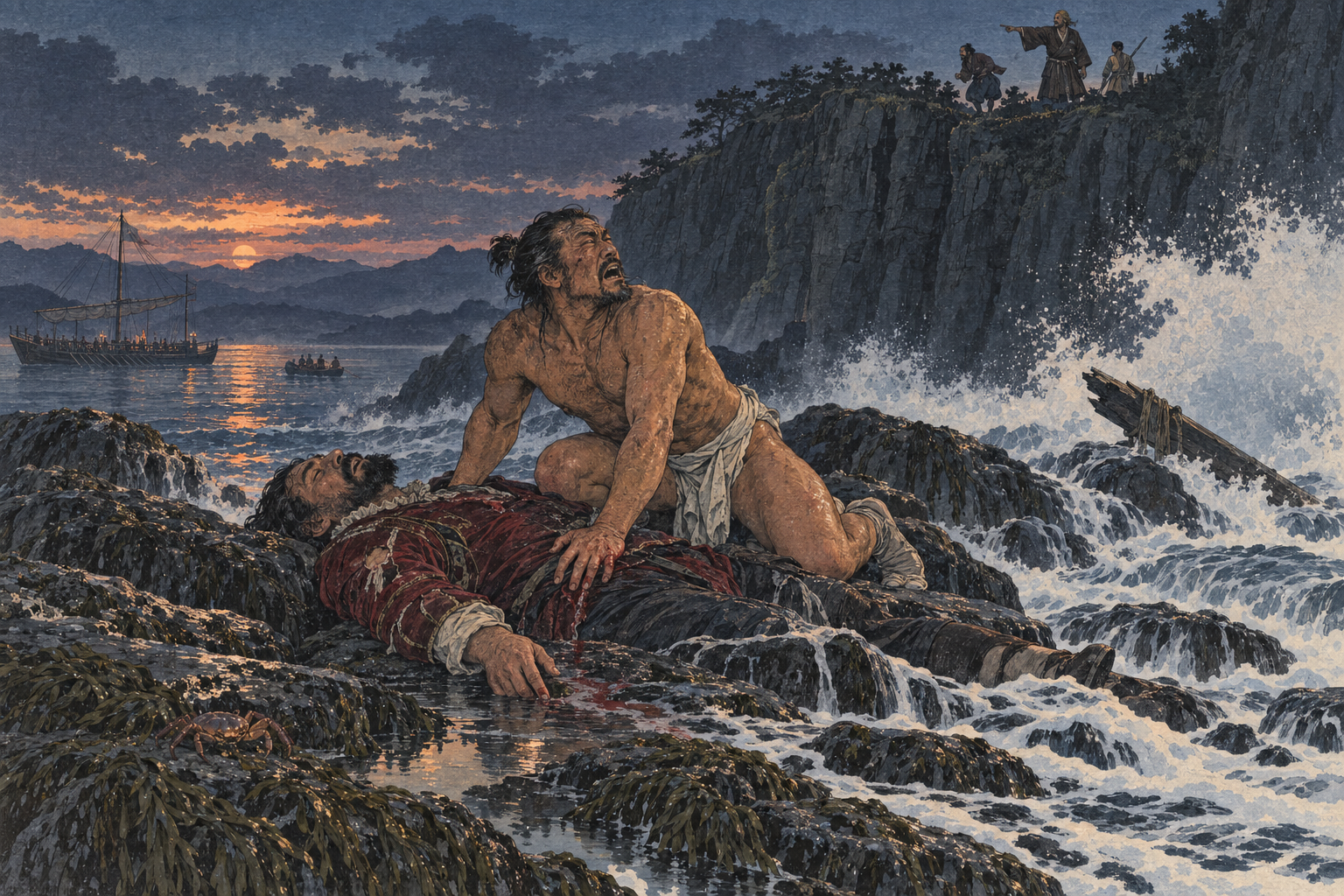 Alive among the rocks