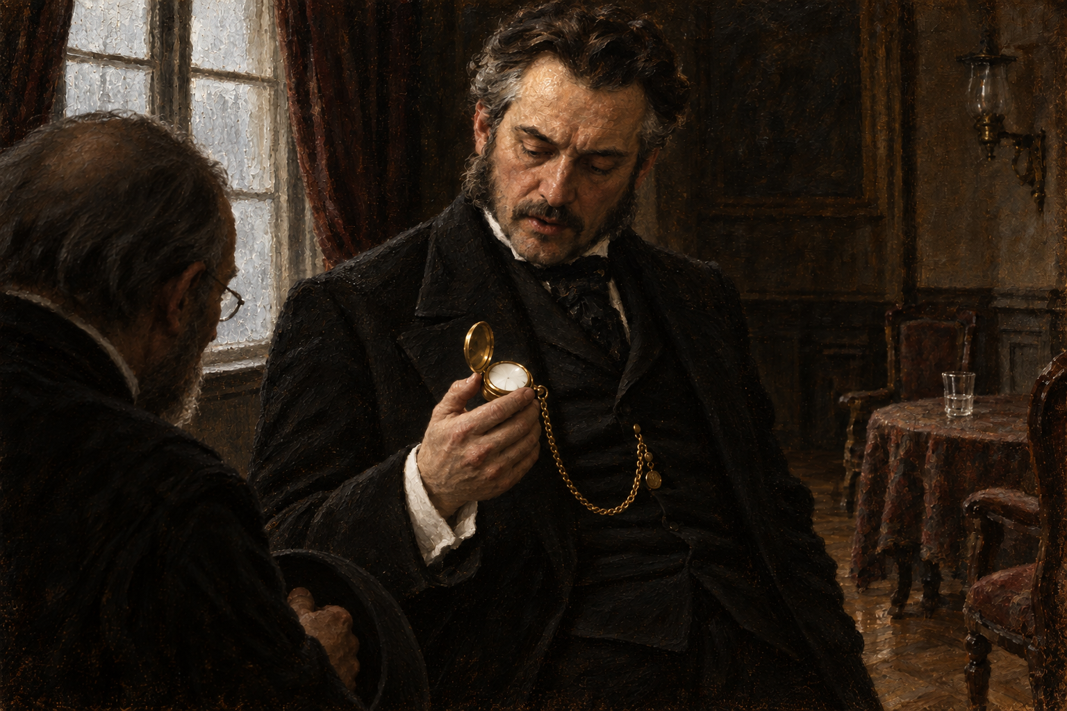 The Large Gold Watch