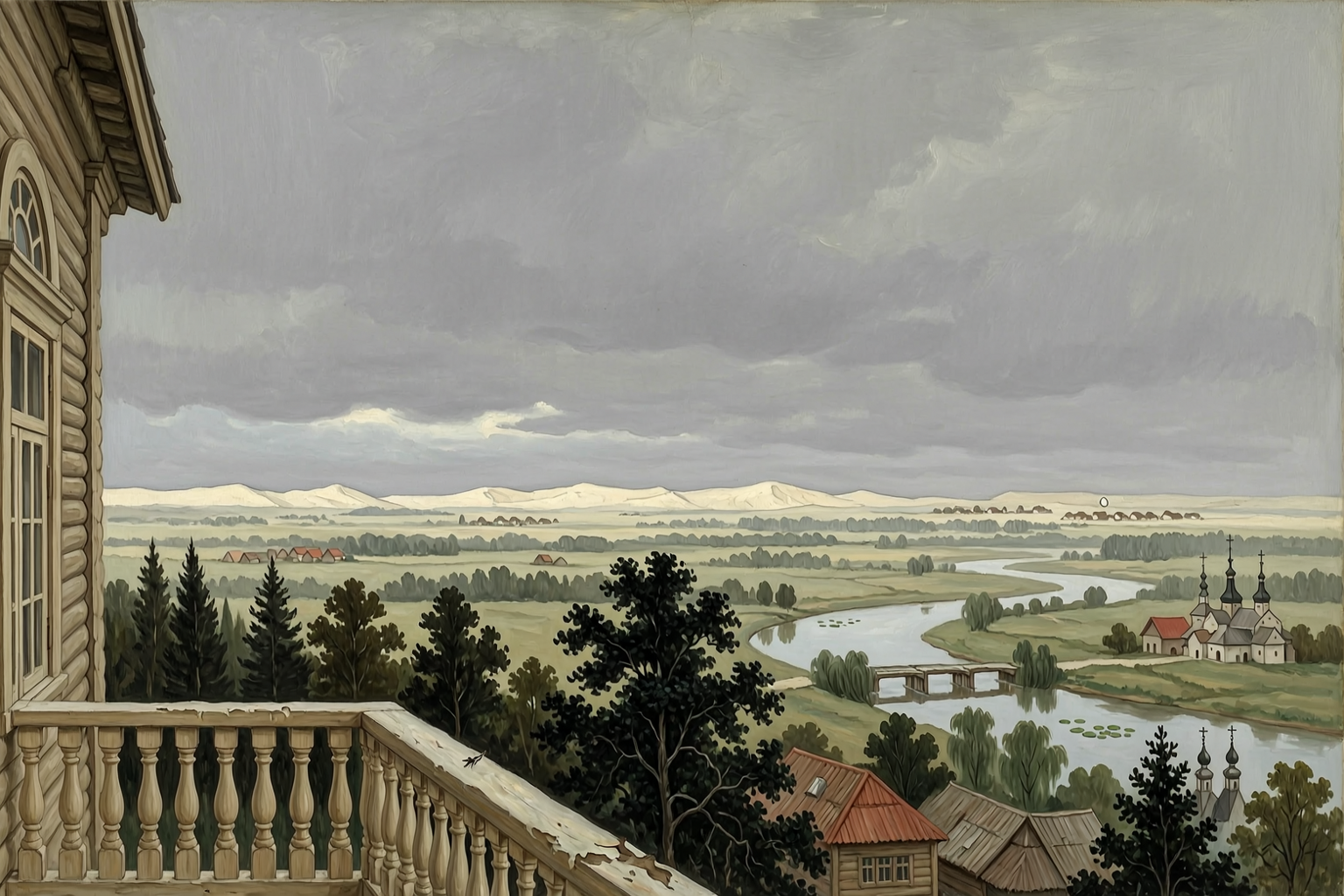 The View From The Balcony