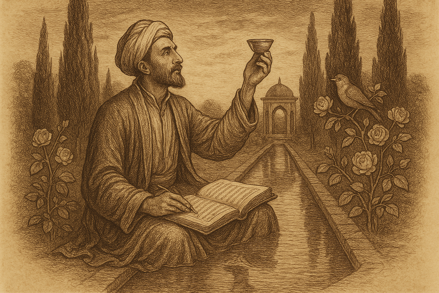 The Poet Who Used Wine to Talk About God — The Divan of Hafez