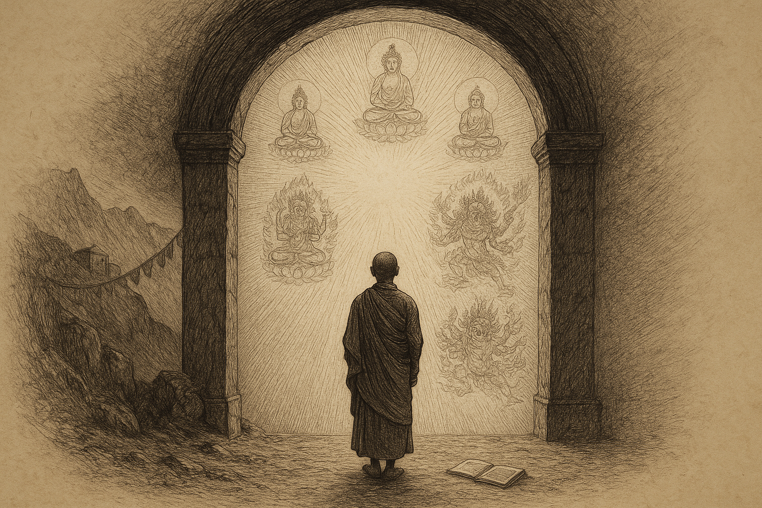 A Guide to the 49 Days After You Die — The Tibetan Book of the Dead