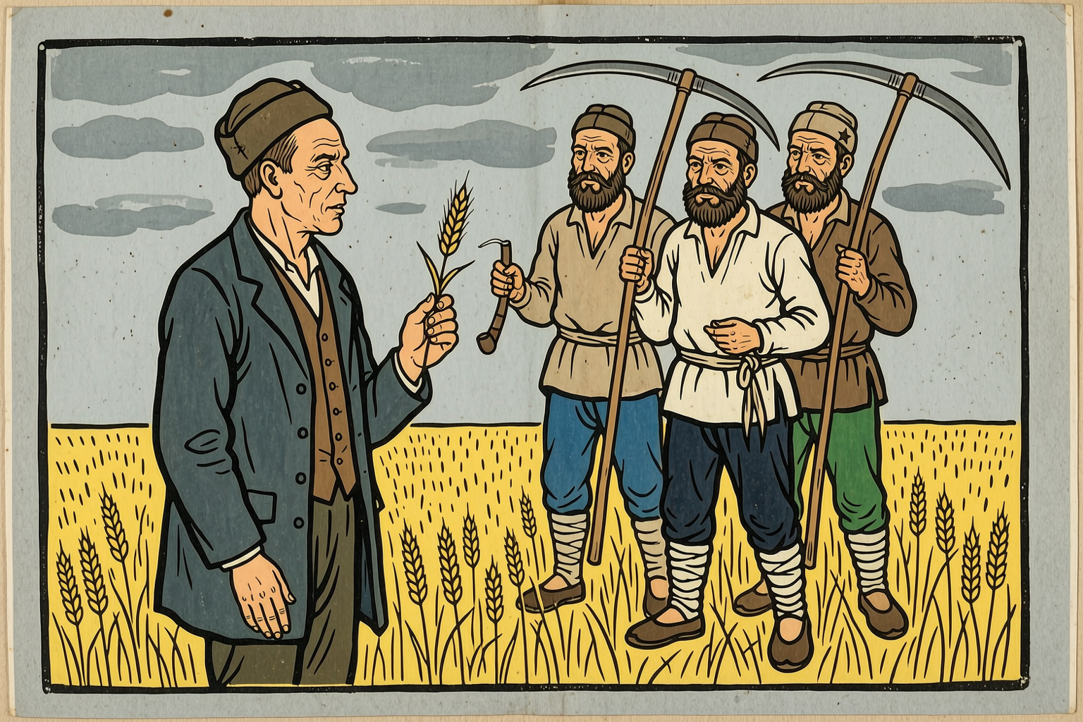 The Master's Wheat And The Muzhiks' Rye