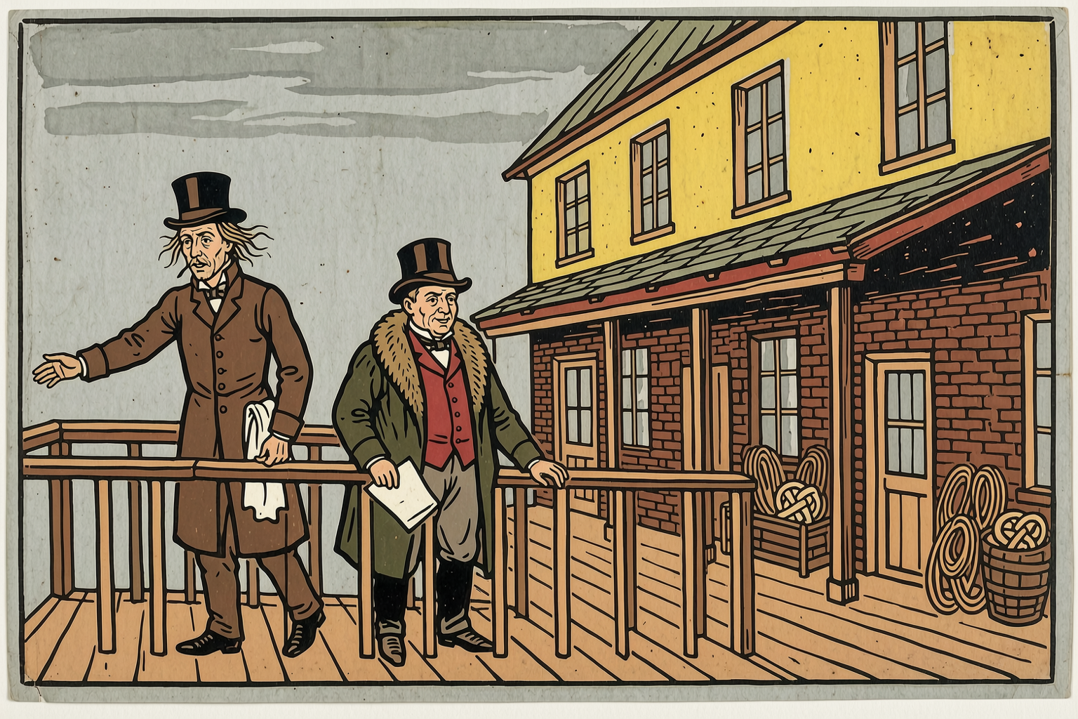 The Houseman on the Gallery