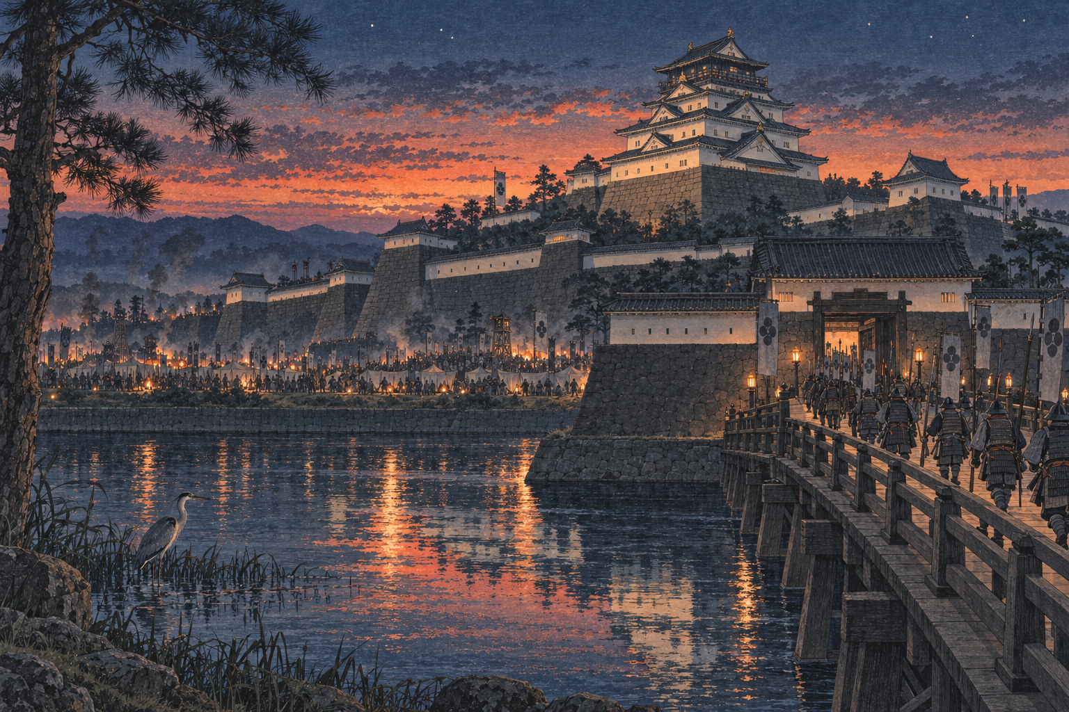 Osaka Castle, Ishido's fortress