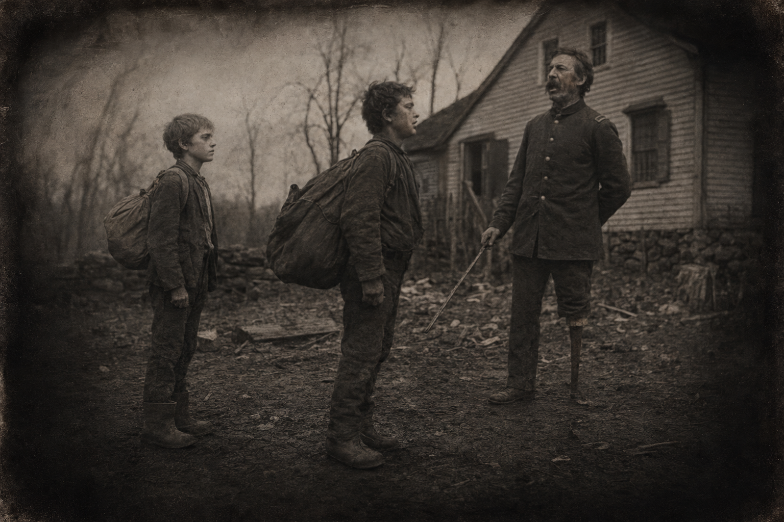 Drill in the dooryard