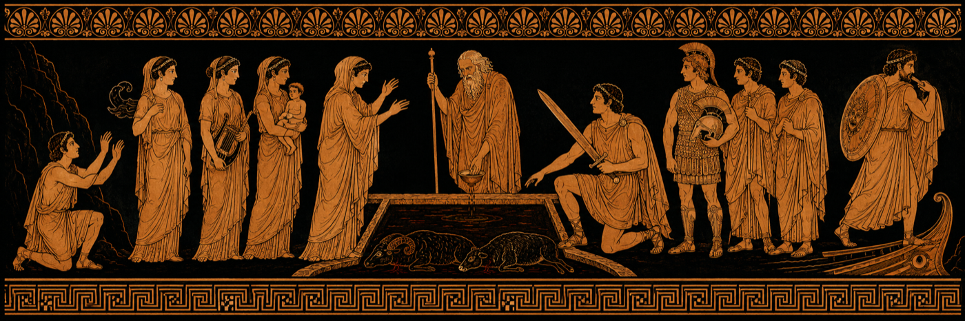 Odyssey, Book 11 — The Nekyia: Odysseus in the Underworld