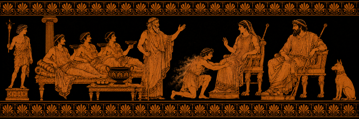 Odyssey, Book 7 — Odysseus at the Palace of Alcinous