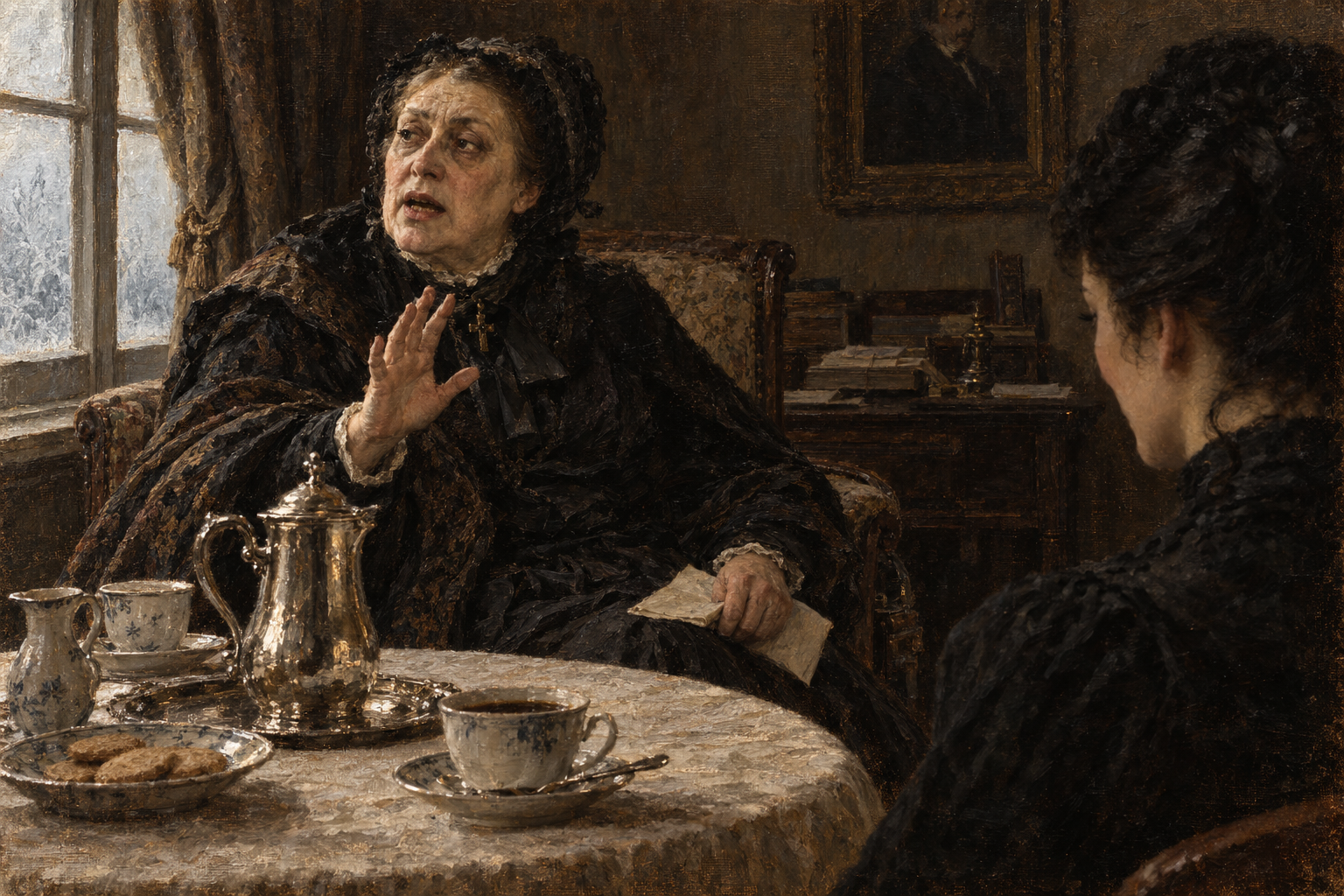The Countess Does Not Listen to the Answer