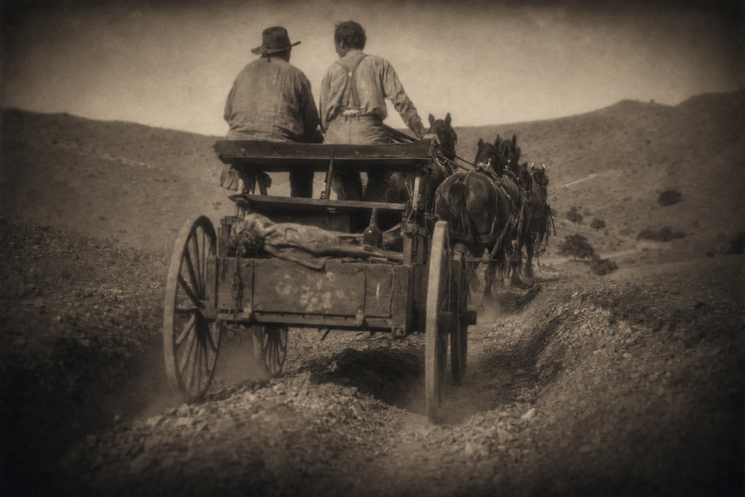 Louis Lippo's buckboard