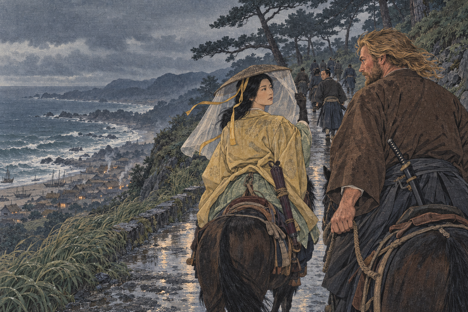 The Latin denial on the shore road