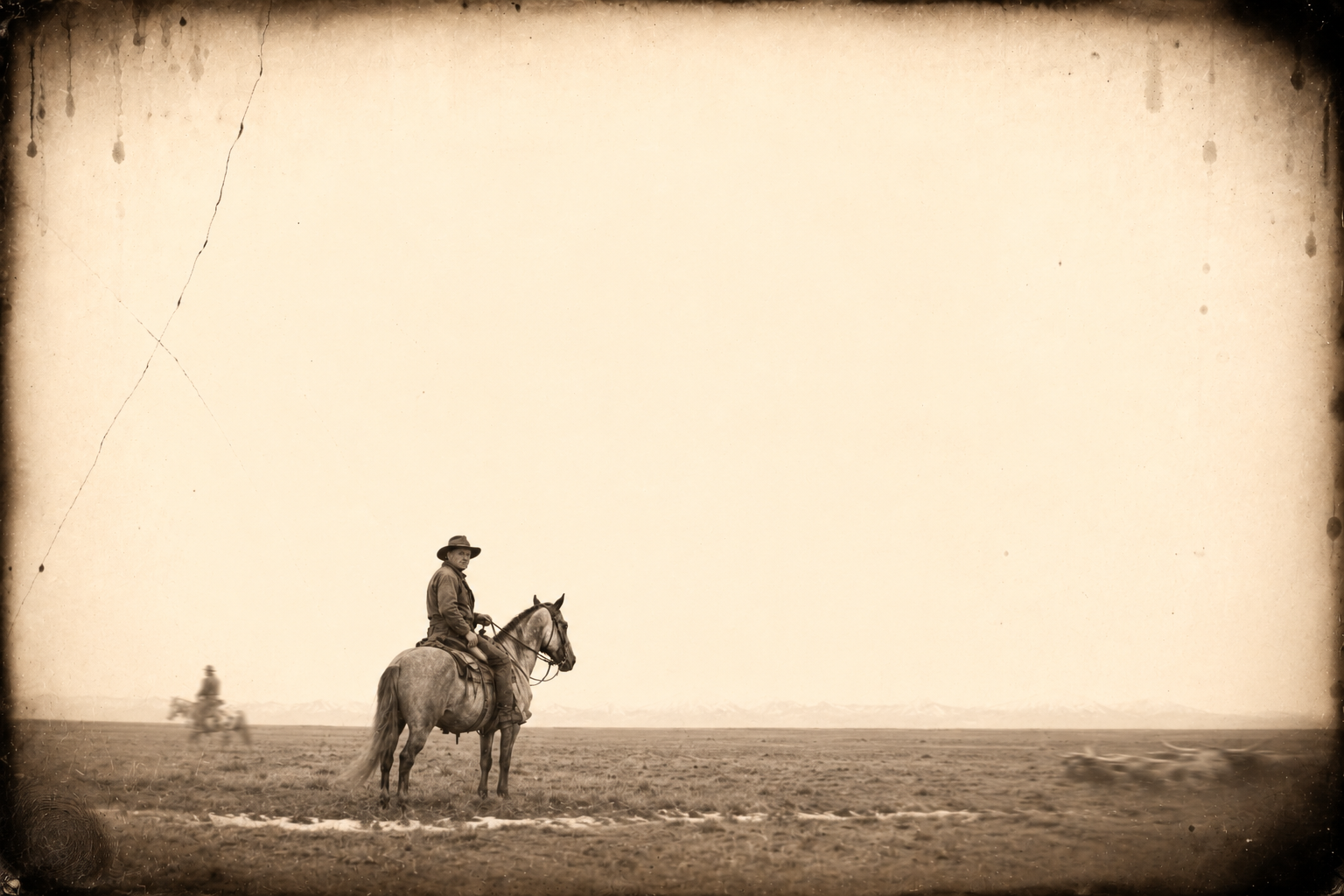 Call keeps riding on ahead into the north-west, silent for days, with the line of the Rockies clear to the west and Old Hugh hanging back, shy about offering advice.