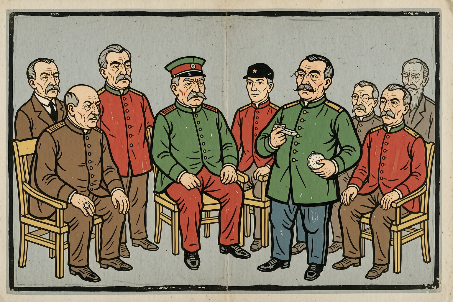 The council at the Chief of Police's