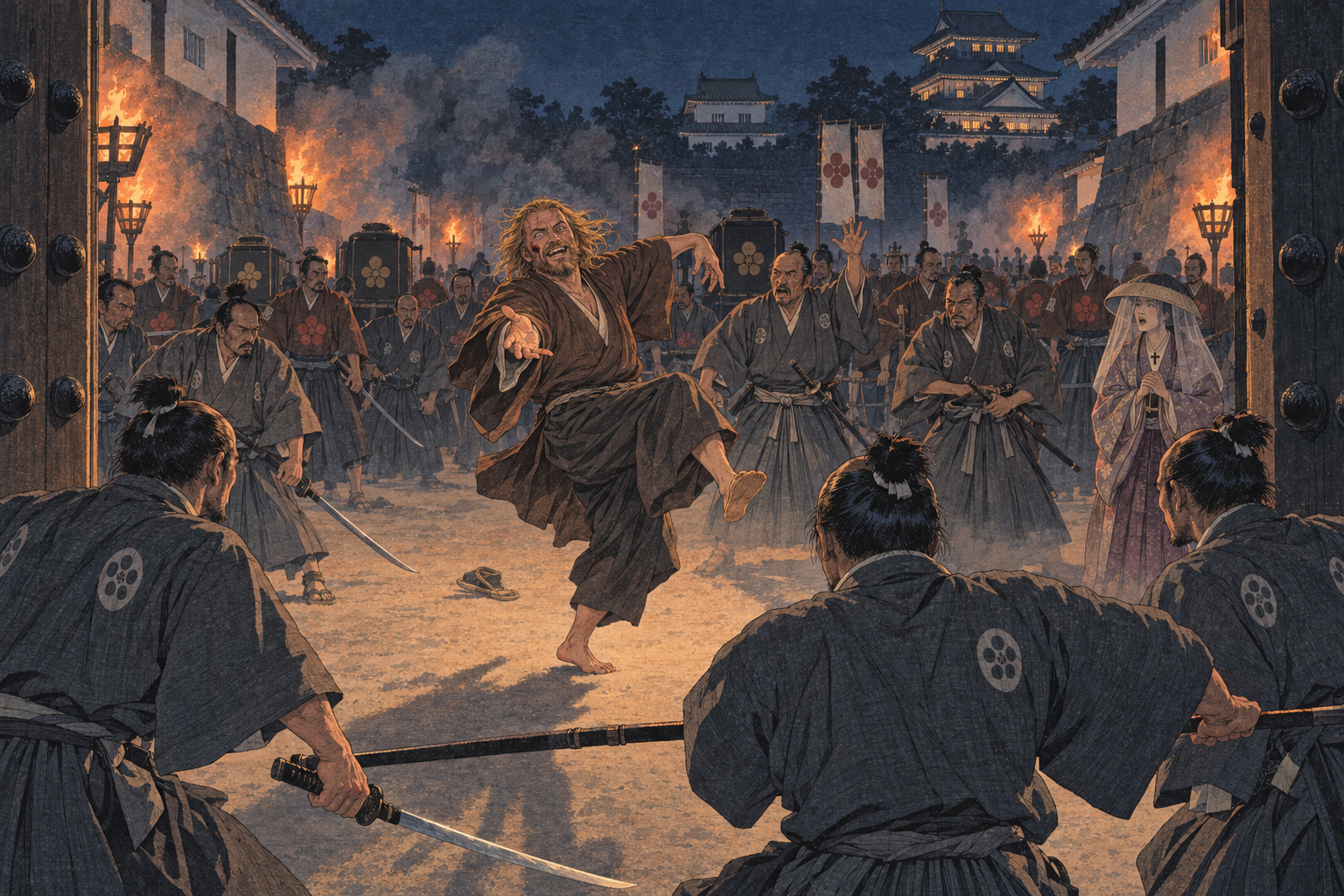 The hornpipe toward the gate
