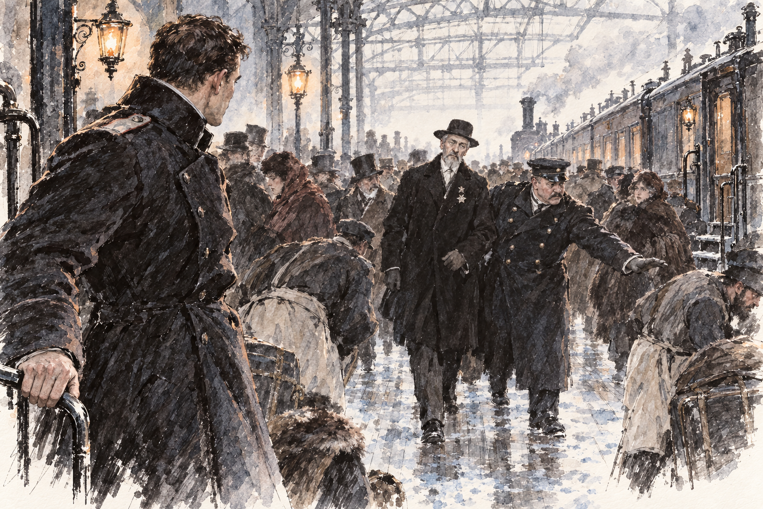 The Husband on the Petersburg Platform