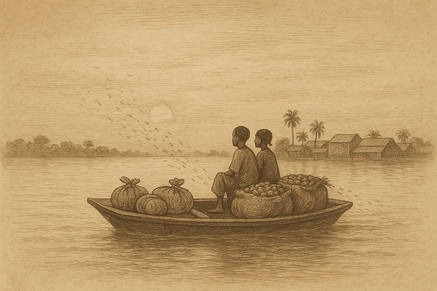 A River Carries the Young Away — Chaff on the Wind