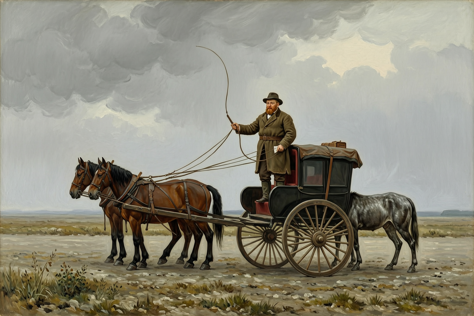 Selifan Lectures the Dappled Horse