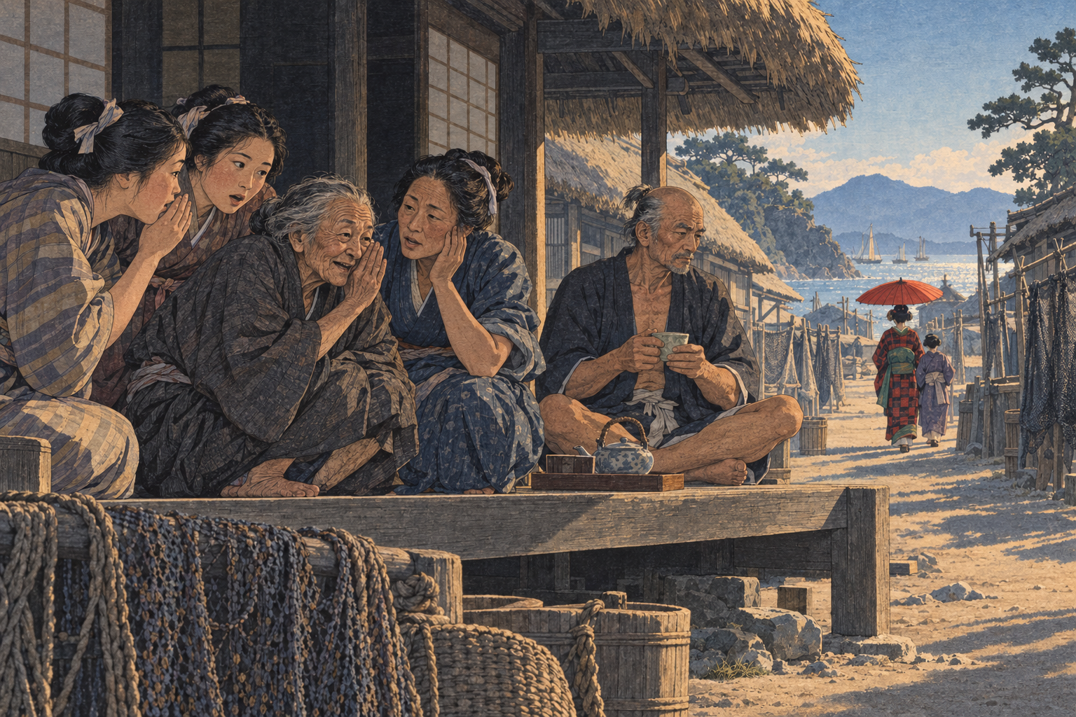 Saiko's rumour on the veranda