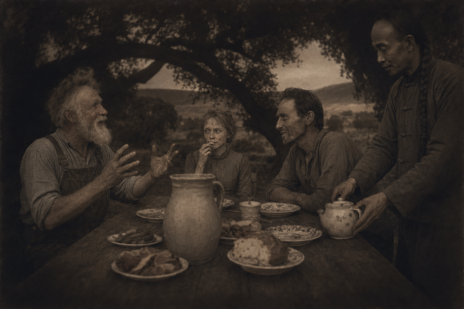 The supper where the talk died