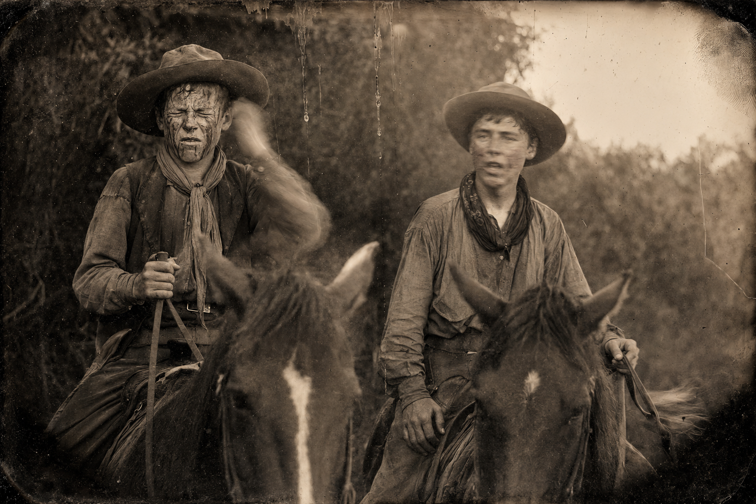 In the brush near the Nueces the mosquito swarms hit, and Sean O'Brien, his face lumpy with bites, tells Newt he would go to Ireland if he only knew where the boats were.