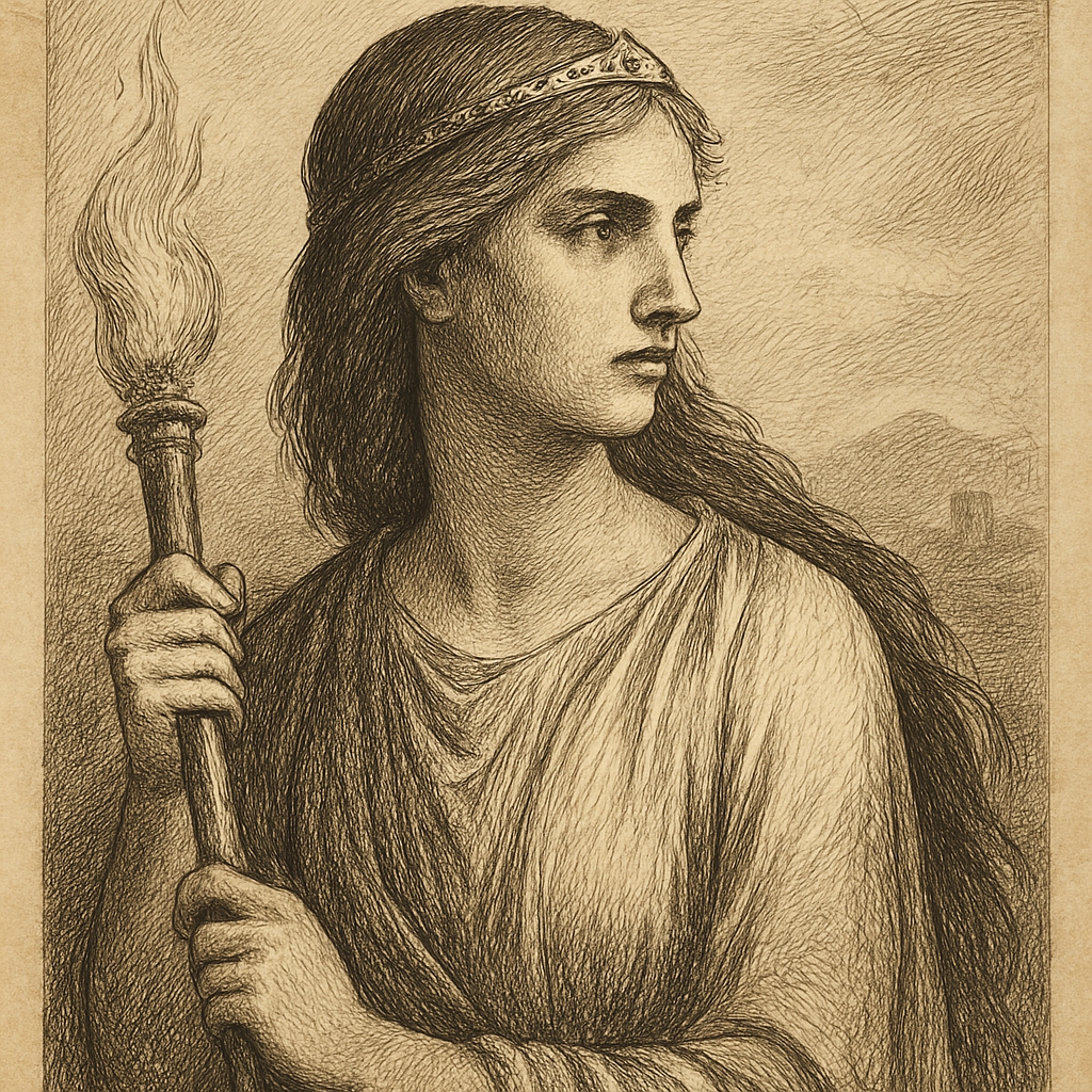 Cast portrait: Cassandra