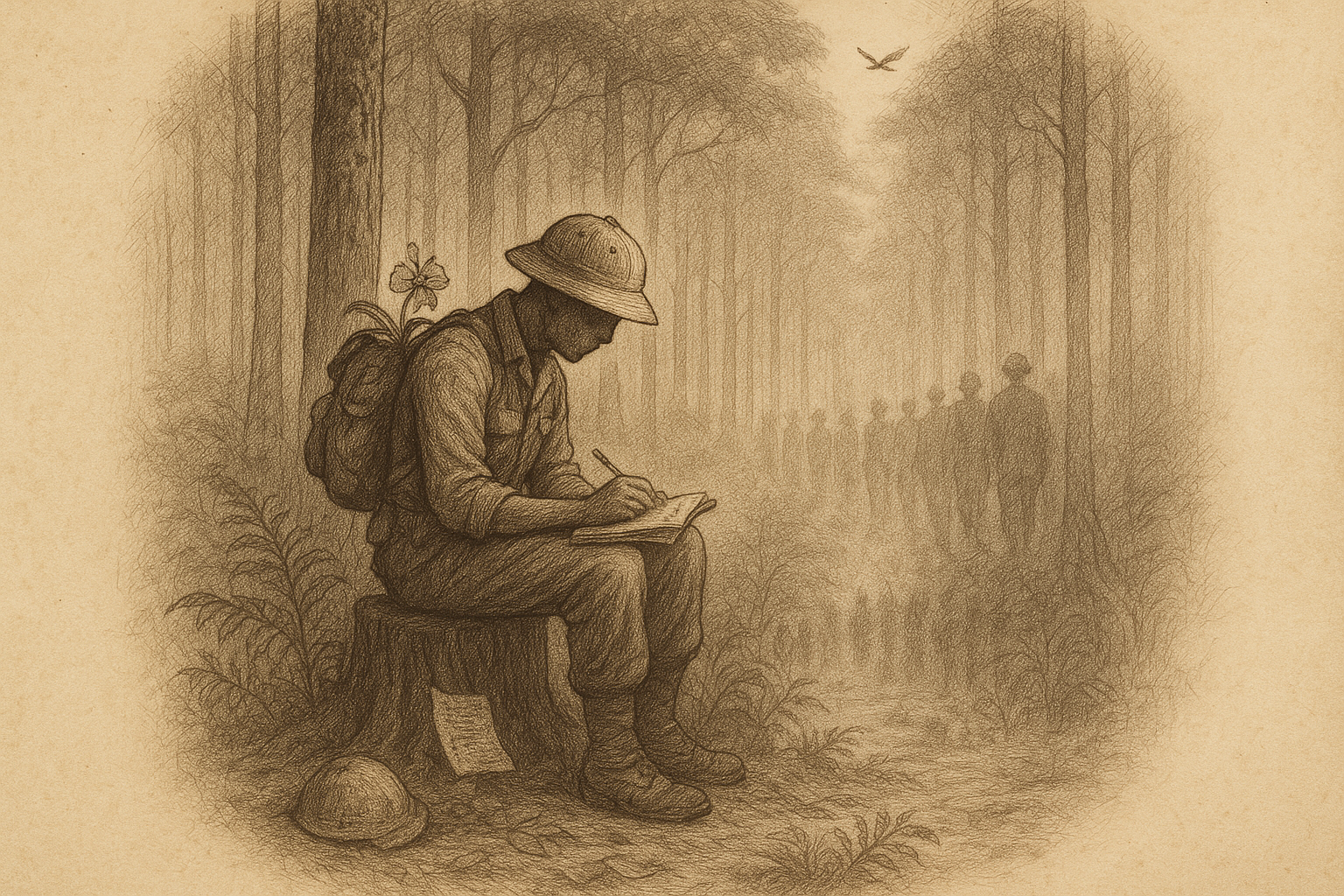 Ten Survived Out of Five Hundred — The Sorrow of War
