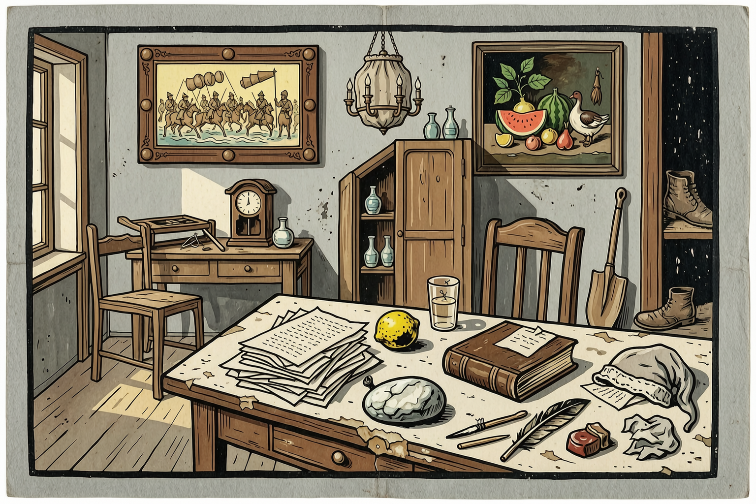 The heap in the corner